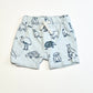 Blue animals sweat shorts - Size 00