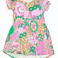 Floral jersey dress - Size 5