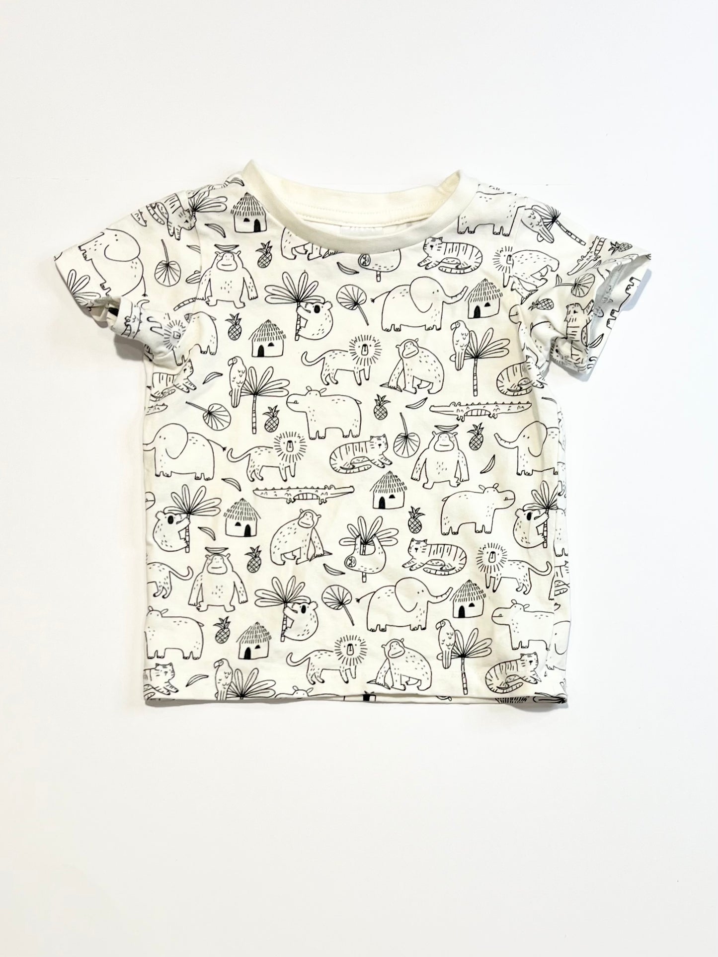 White animals tee - Size 00