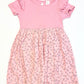Pink muslin dress - Size 5