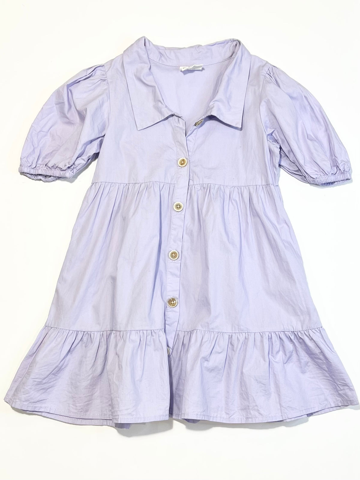 Purple shirt dress - Size 5