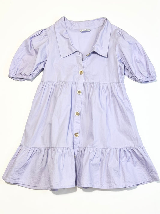 Purple shirt dress - Size 5