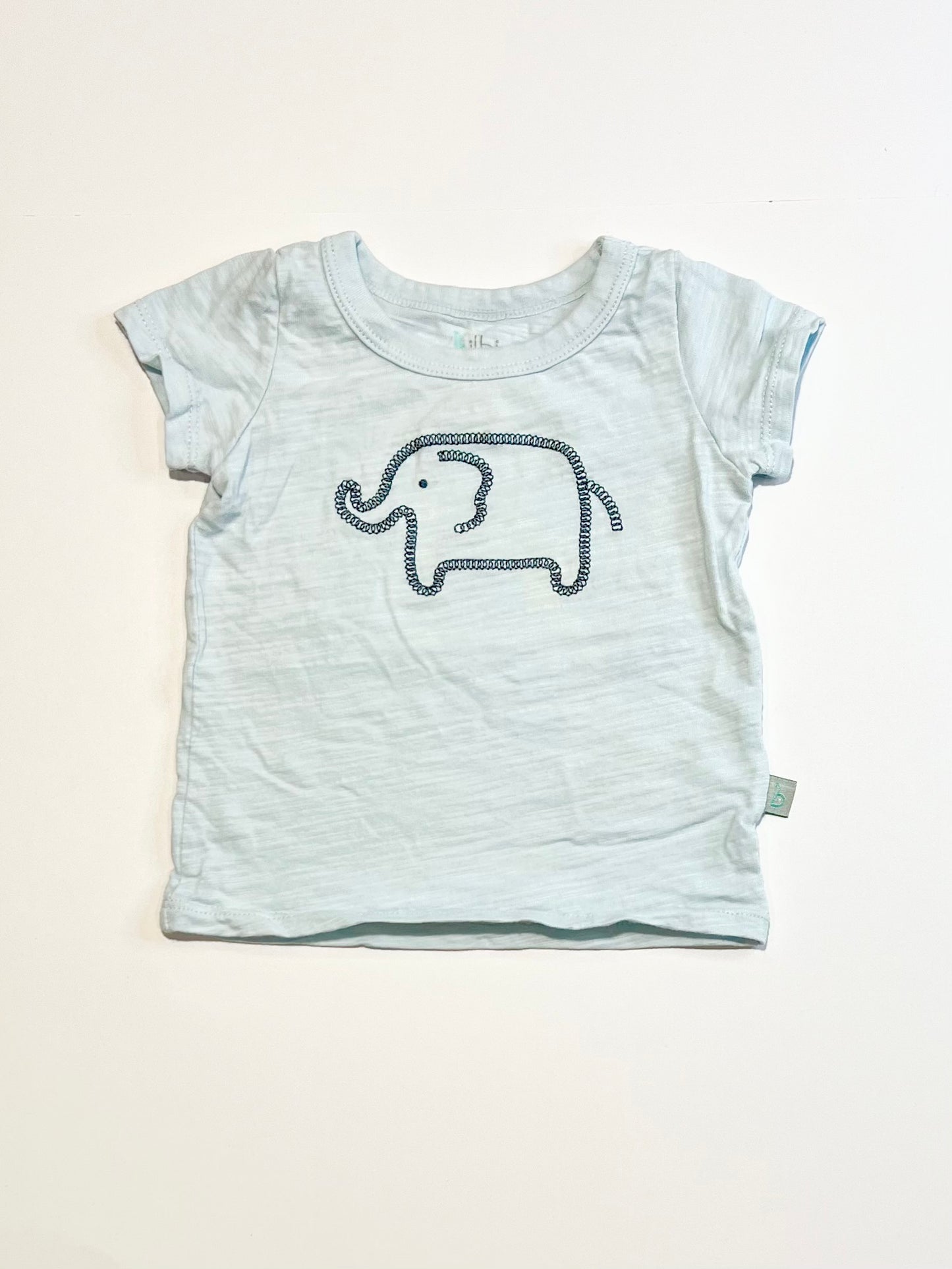 Blue elephant tee - Size 00