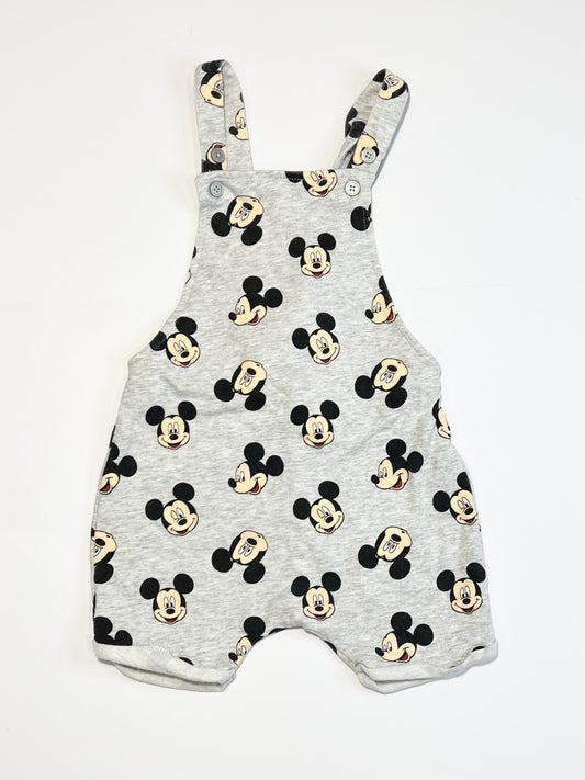 Mickey jersey shortalls - Size 2