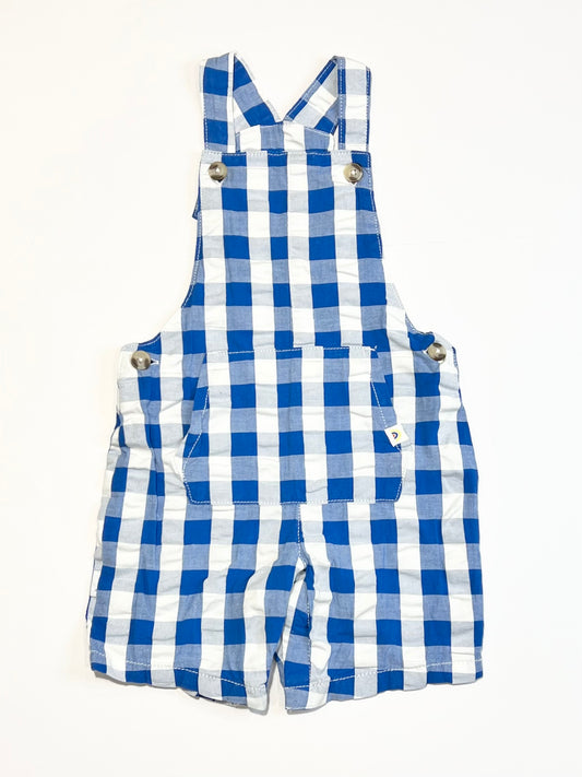 Checkered shortalls - Size 2