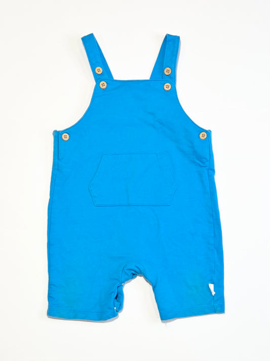 Blue jersey shortalls - Size 2