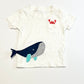 Ribbed whale tee - Size 00