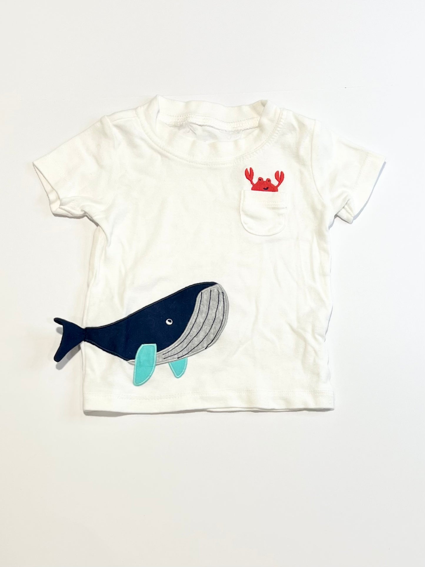 Ribbed whale tee - Size 00