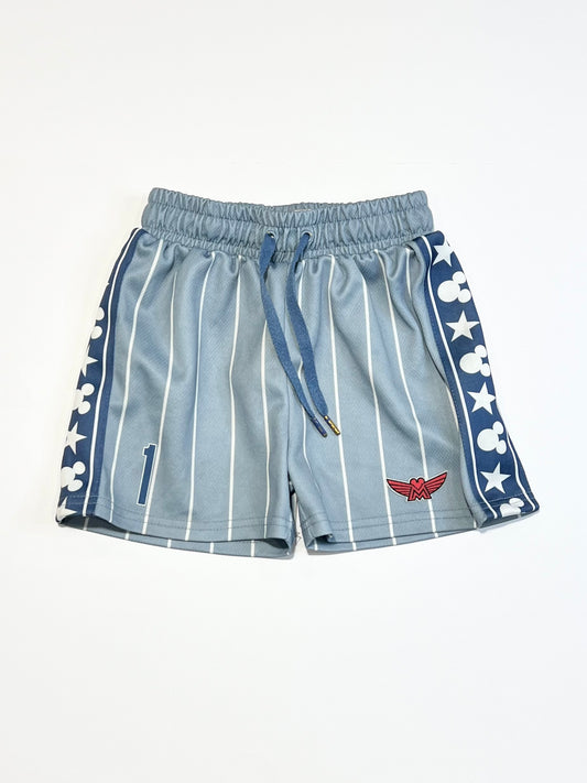 Striped Mickey shorts - Size 2