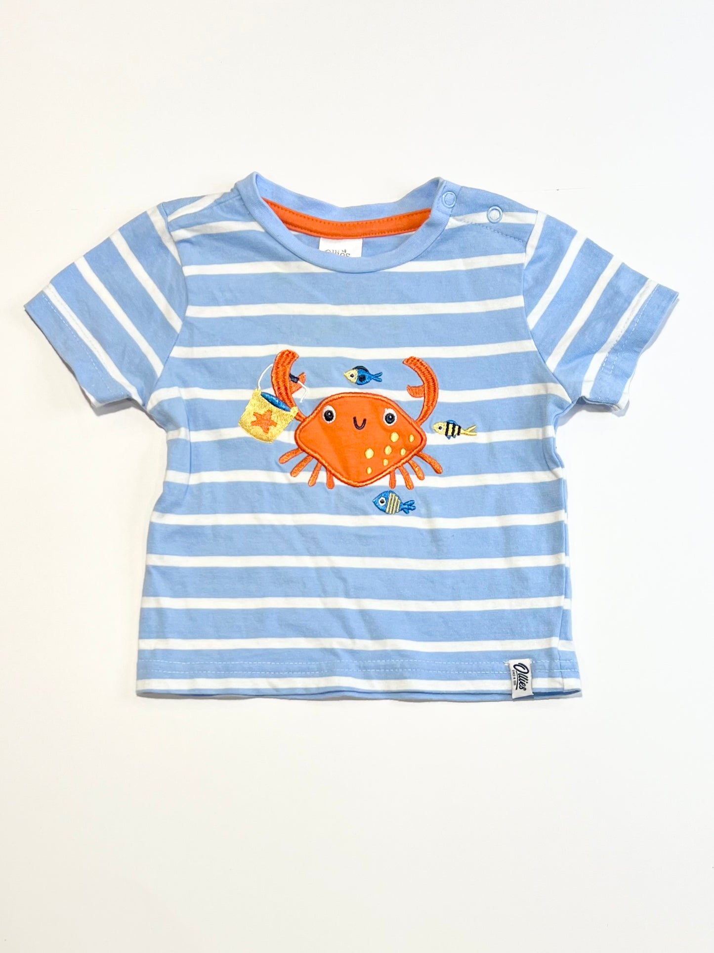 Striped crab tee - Size 00