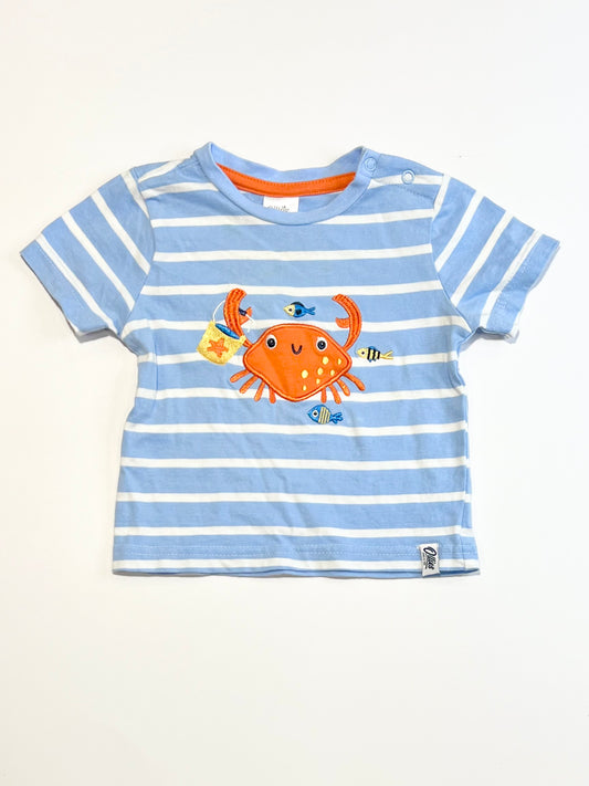 Striped crab tee - Size 00