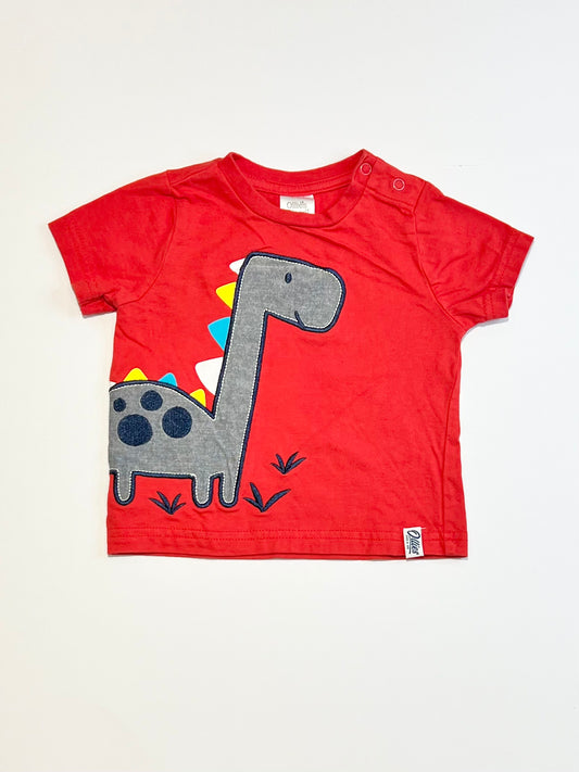 Red dino tee - Size 00