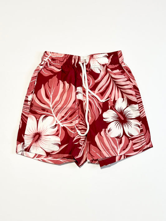 Floral leafy shorts - Size 2