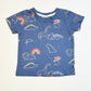 Dino and rainbows tee - Size 00