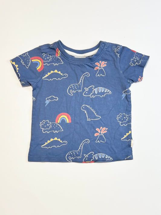 Dino and rainbows tee - Size 00