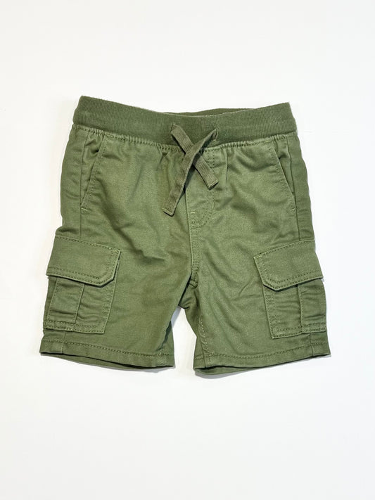 Green cargo shorts - Size 2