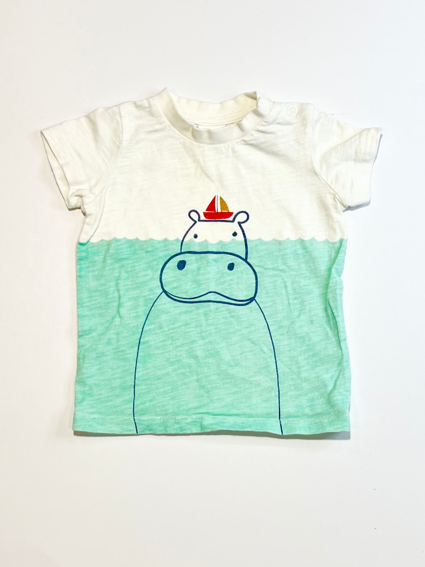 Hippo tee - Size 00