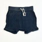 Navy muslin shorts - Size 2