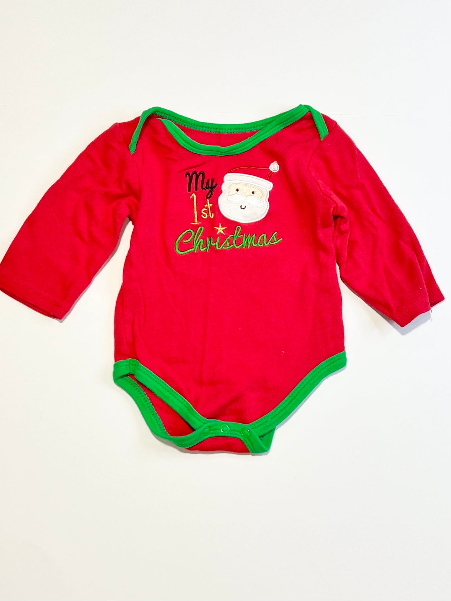 My 1st Christmas bodysuit - Size 00