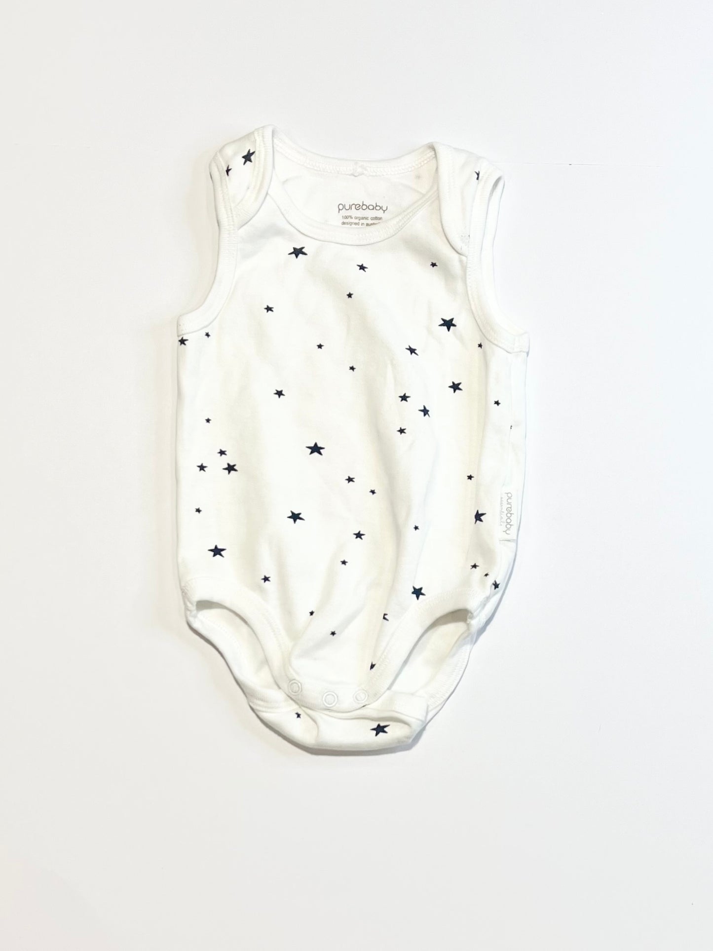 Navy stars bodysuit - Size 00