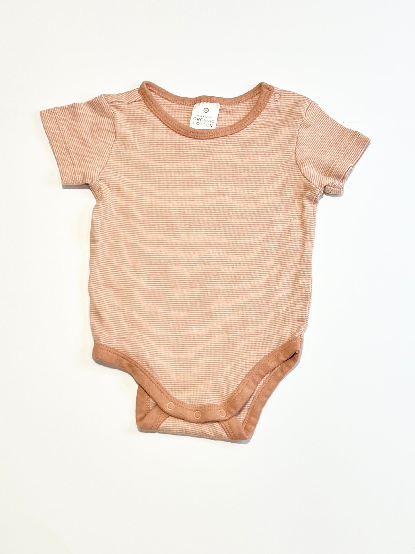 Brown striped bodysuit - Size 00