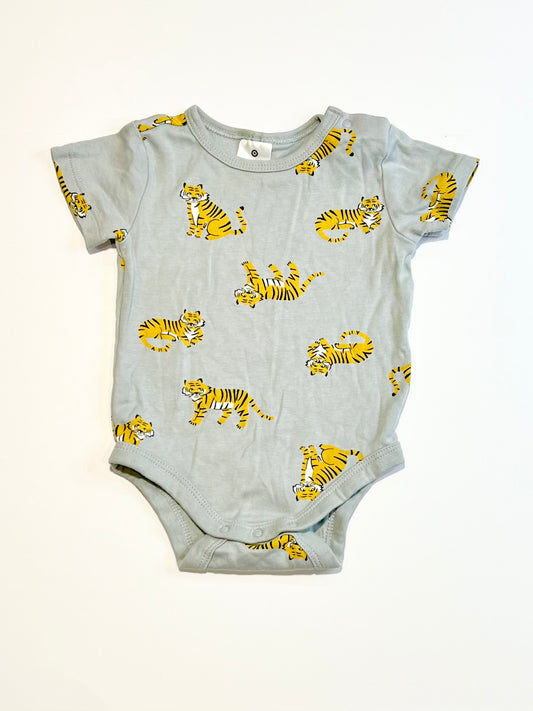 Grey tigers bodysuit - Size 00