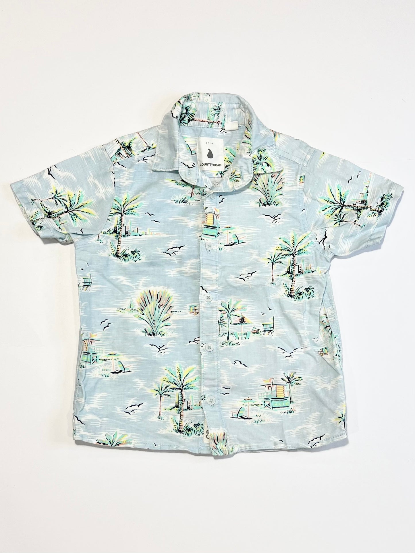 Linen blend shirt - Size 2