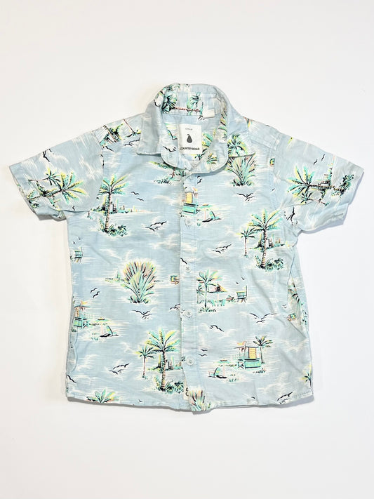 Linen blend shirt - Size 2