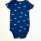 Navy sharks bodysuit - Size 00