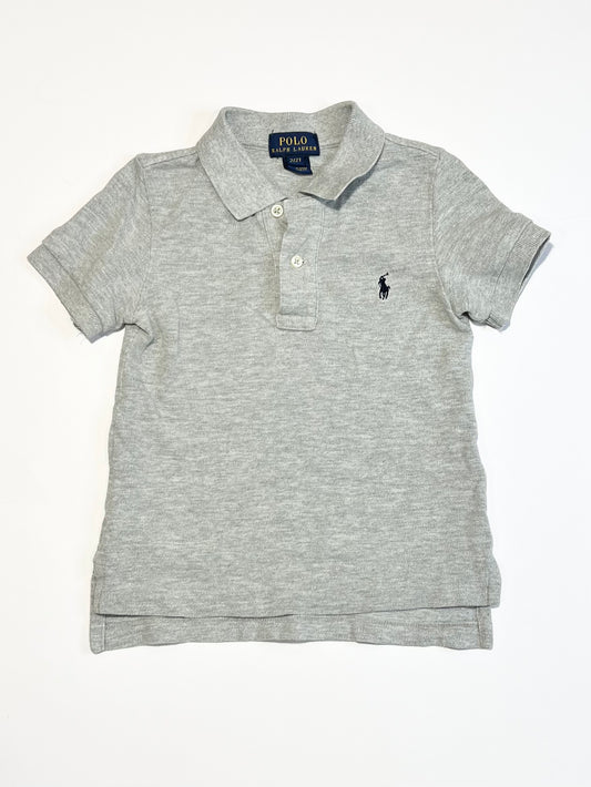 Grey polo shirt - Size 2