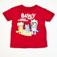 Christmas Bluey tee - Size 2