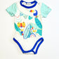 Leafy animals bodysuit - Size 00