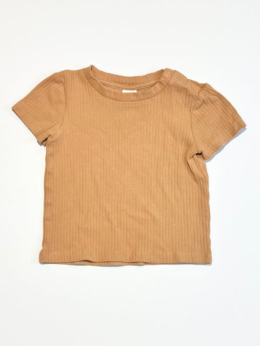 Ribbed tee - Size 2