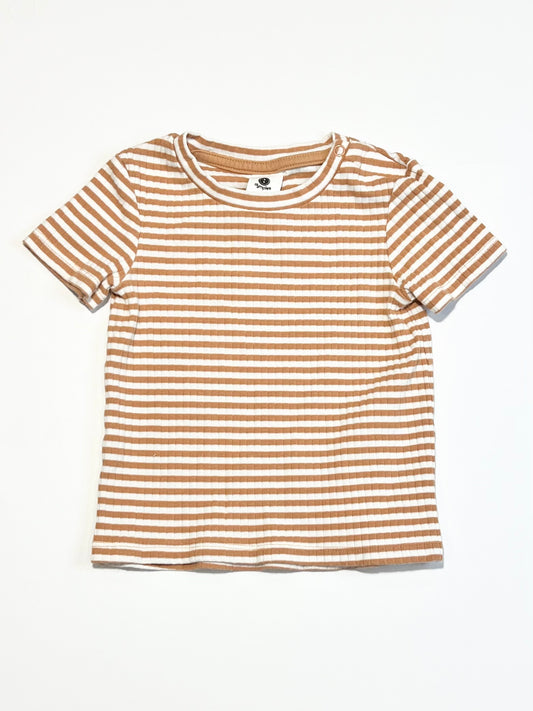 Ribbed tee - Size 2
