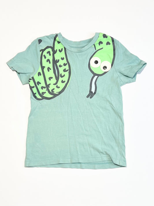 Green snake tee - Size 2