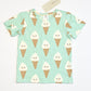 Ice creams tee brand new - Size 2