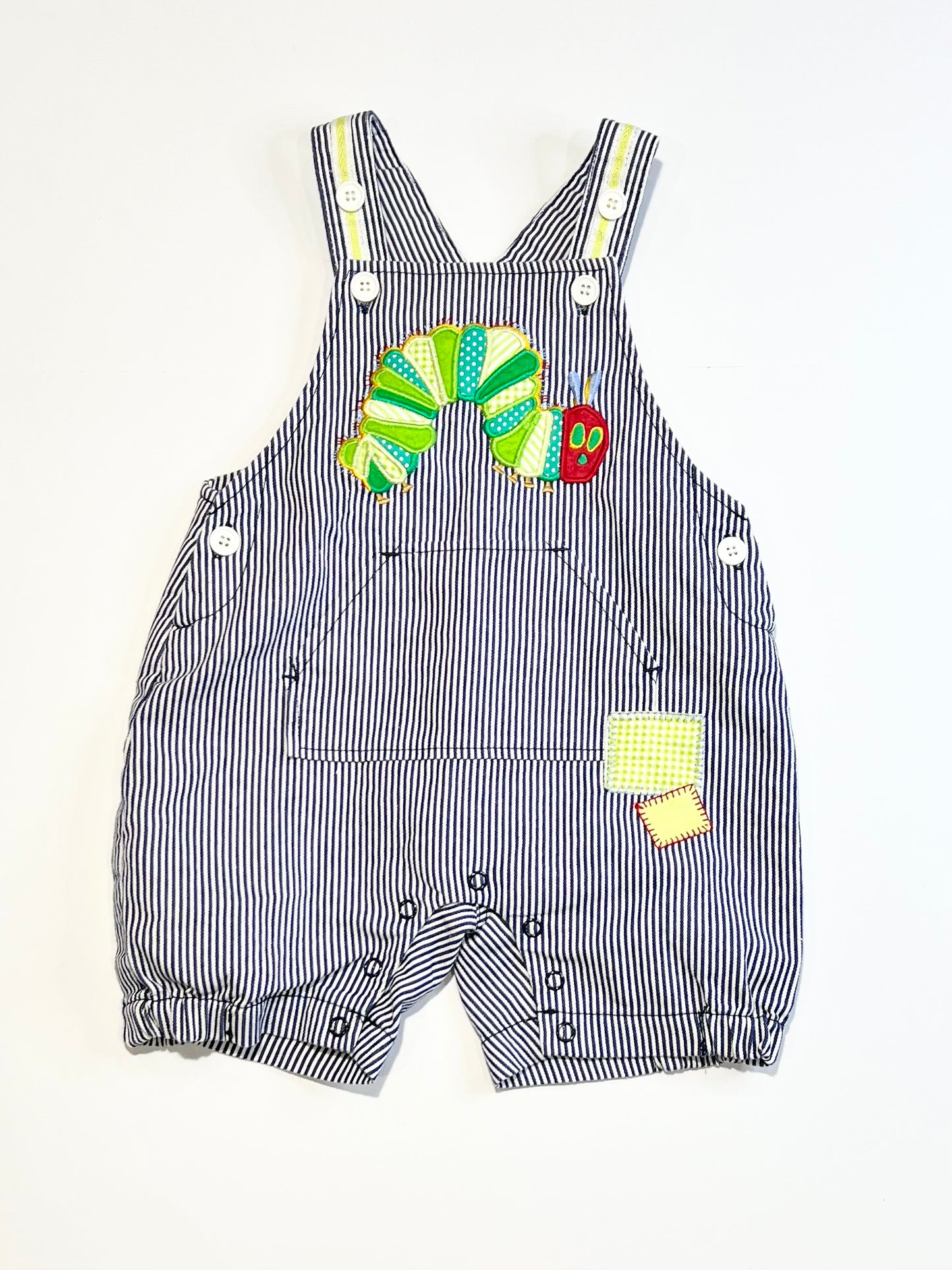 Hungry Caterpillar overalls - Size 00