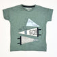 Green car tee - Size 2-3