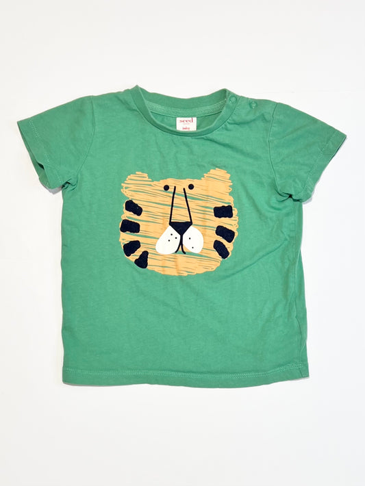 Green tiger tee - Size 2
