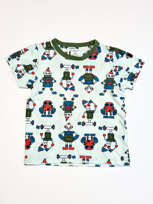 Robots tee - Size 2-3