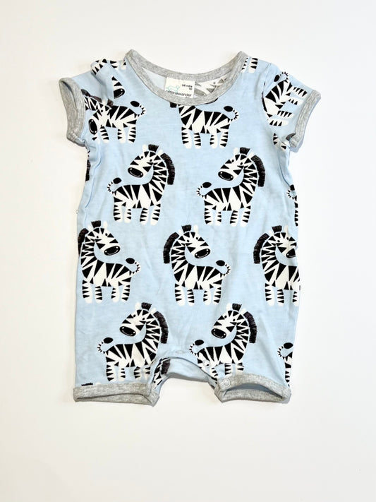 Zebras romper - Size 00