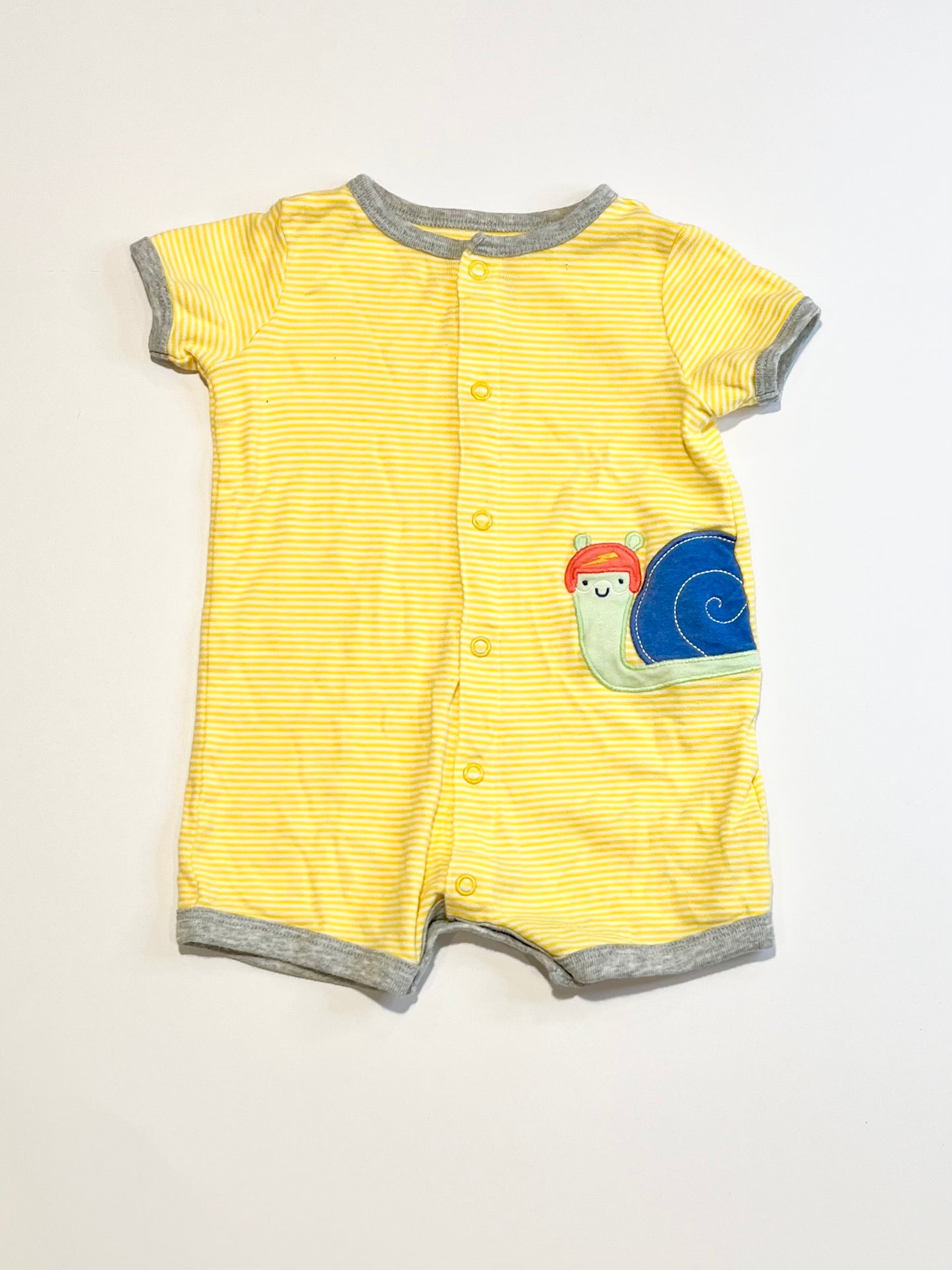 Striped snail romper - Size 00