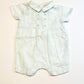 Blue linen romper - Size 00