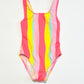 Striped one-piece - Size 2-3