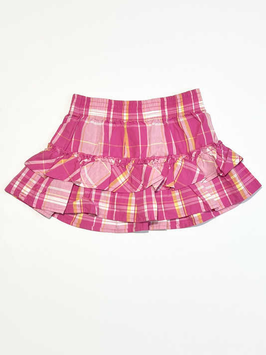 Pink ruffle skirt - Size 2