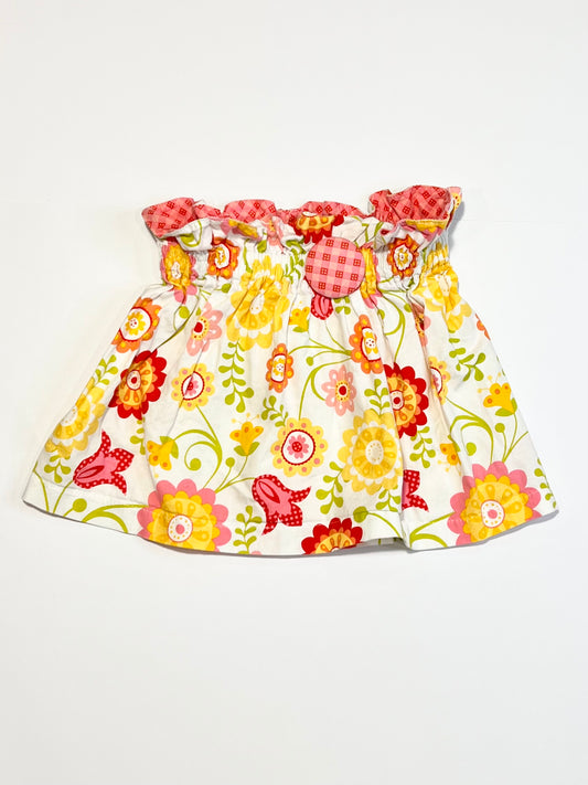 Cotton floral skirt - Size 2