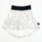 White cracks skirt - Size 2