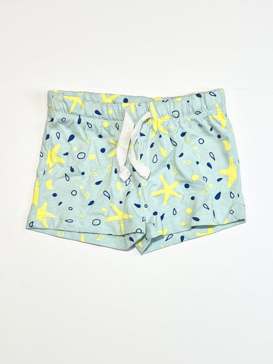Starfish jersey shorts - Size 2