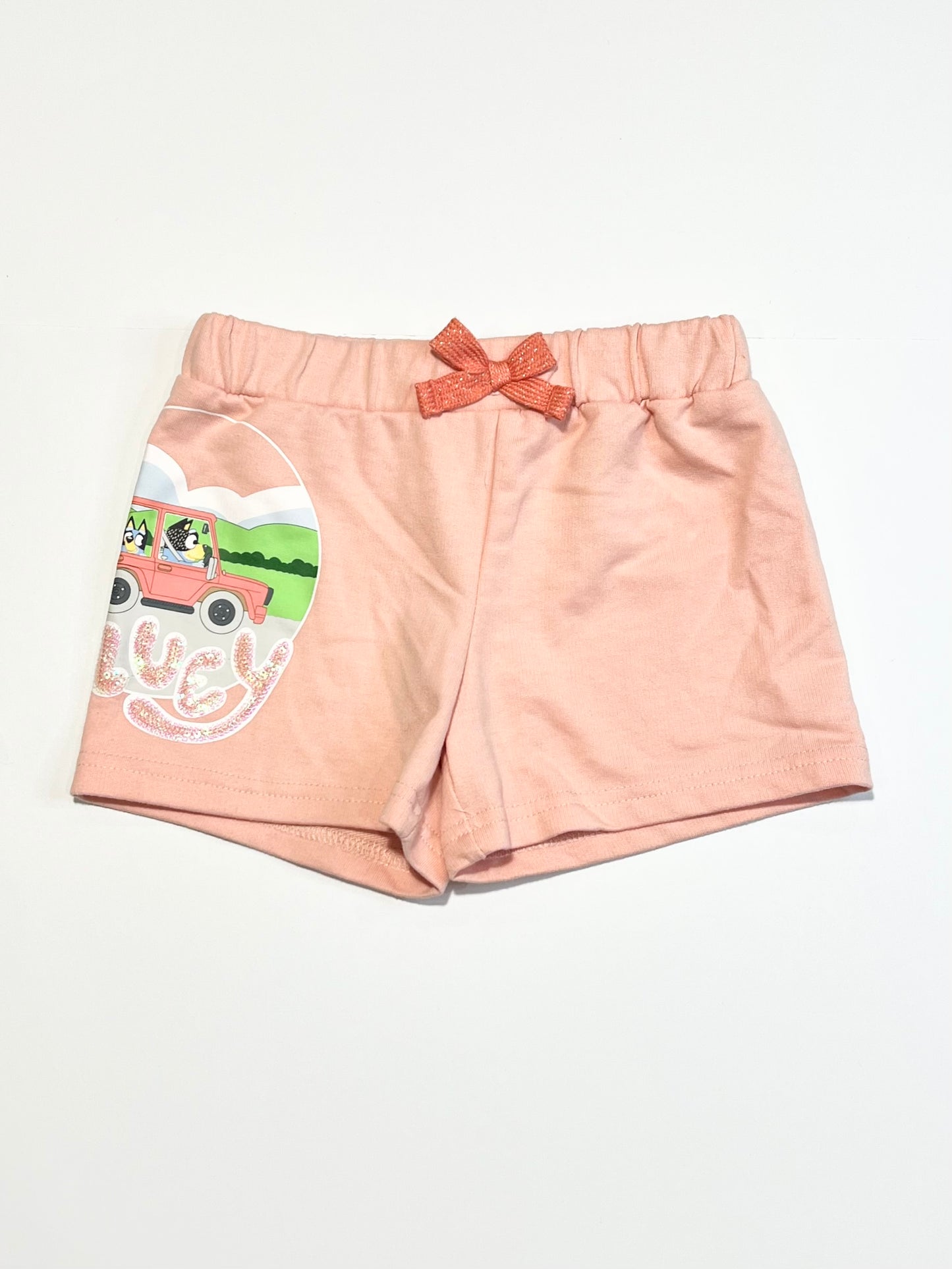 Sequined sweat shorts - Size 2