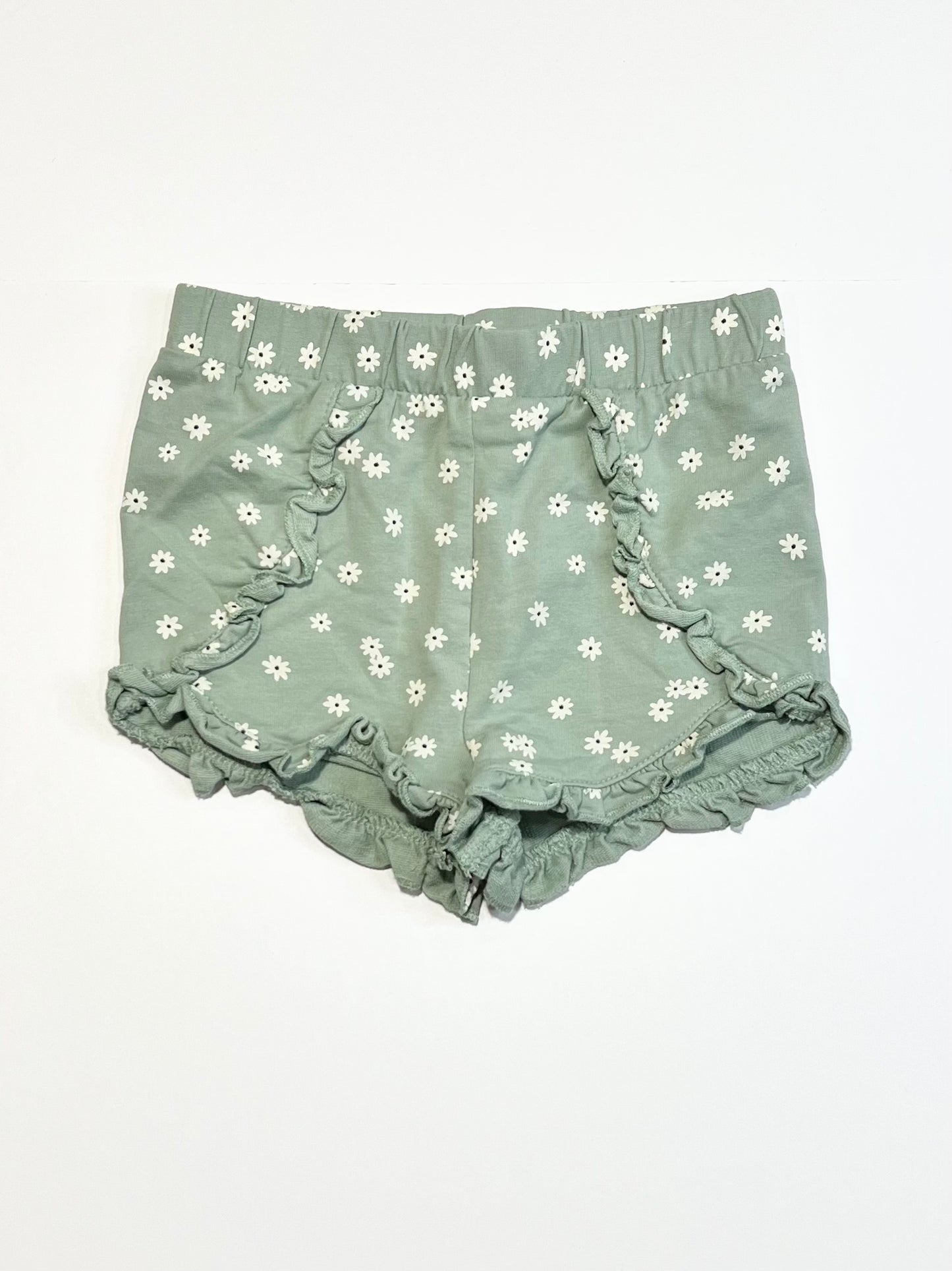 Jersey ruffle shorts - Size 2